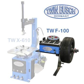 Twin Busch TWF100 Reifenwuchtmaschine handbetrieben semi automatisch